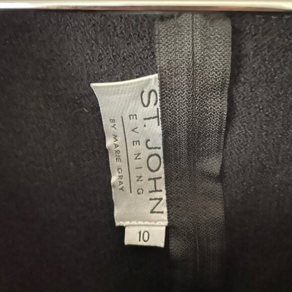 St. John Rhinestone Bow Mini Dress - Picture 3 of 7